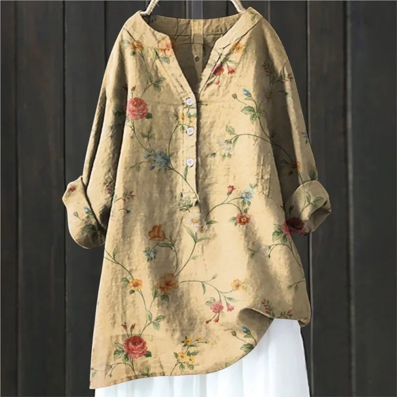 Bluse mit Blumenmuster für den Alltag