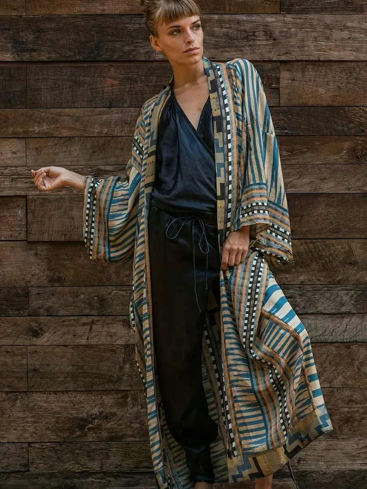 Bohemian Style Kimono for Plus Sizes