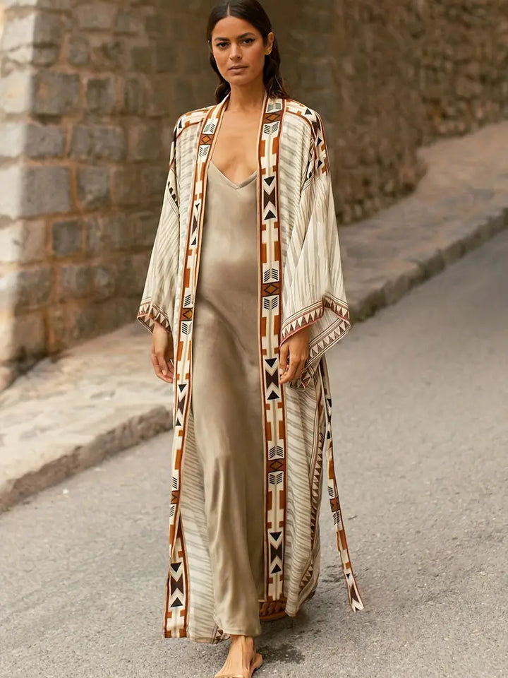 Bohemian Style Kimono for Plus Sizes